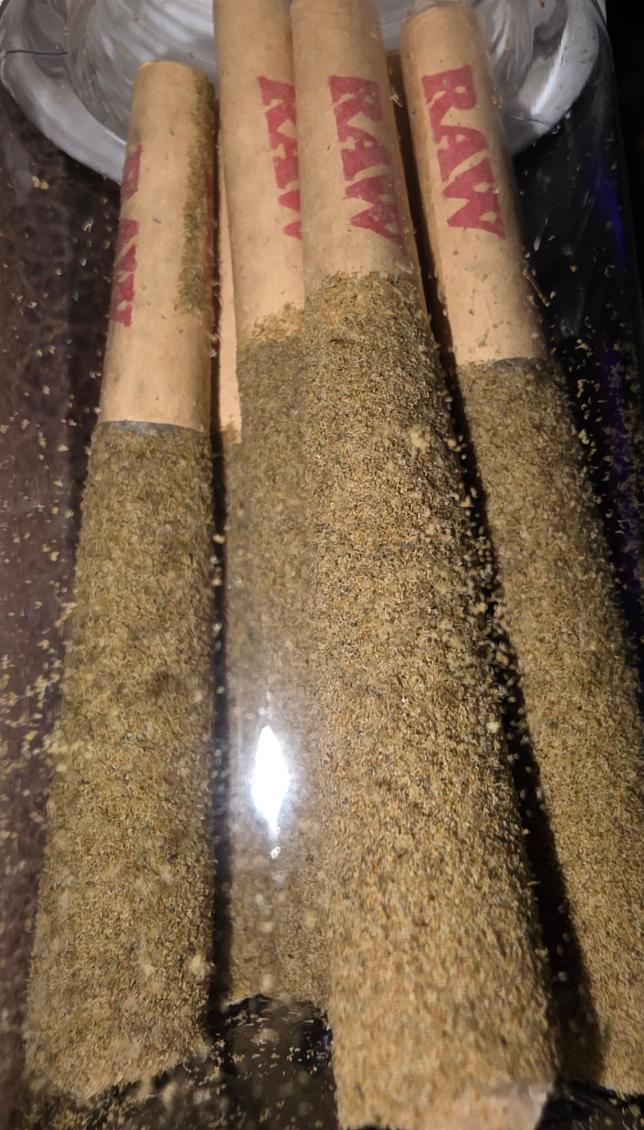 Live rosin infused and dusted in dry sift, dog walkers 7 count per pack.