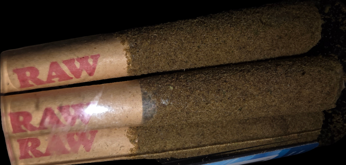 Live rosin infused and dusted in dry sift, dog walkers 7 count per pack.