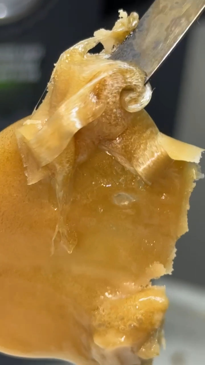 Oleskool™️ bud run! Hash Rosin 1st run 90u..... 1 grm