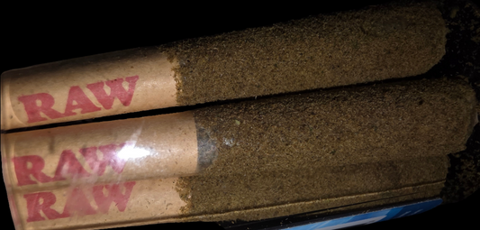 Live rosin infused and dusted in dry sift, dog walkers 7 count per pack.