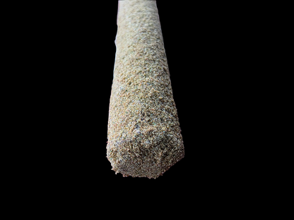 Live rosin/diamonds infused 2.5g blunt dusted with dry sift hash, premium wrap and quartz glass tip!